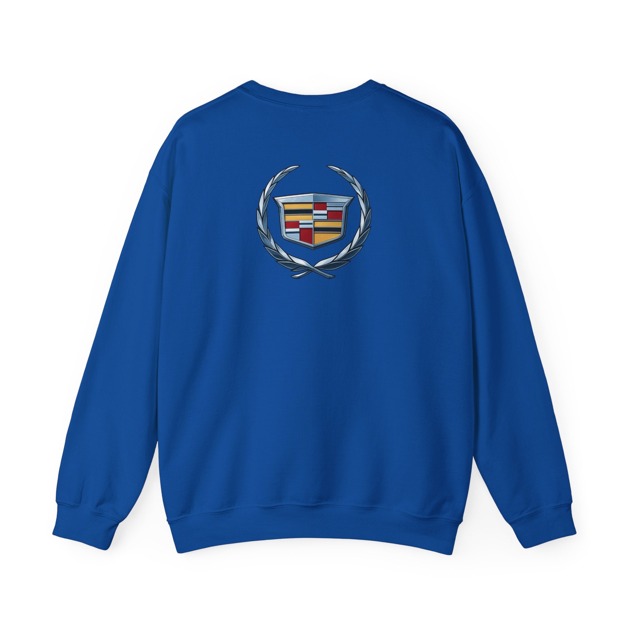 "Cadillac" Classic Emblem Crewneck Sweatshirt