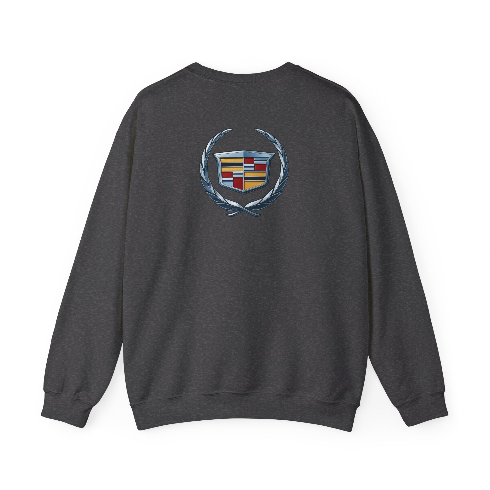 "Cadillac" Classic Emblem Crewneck Sweatshirt