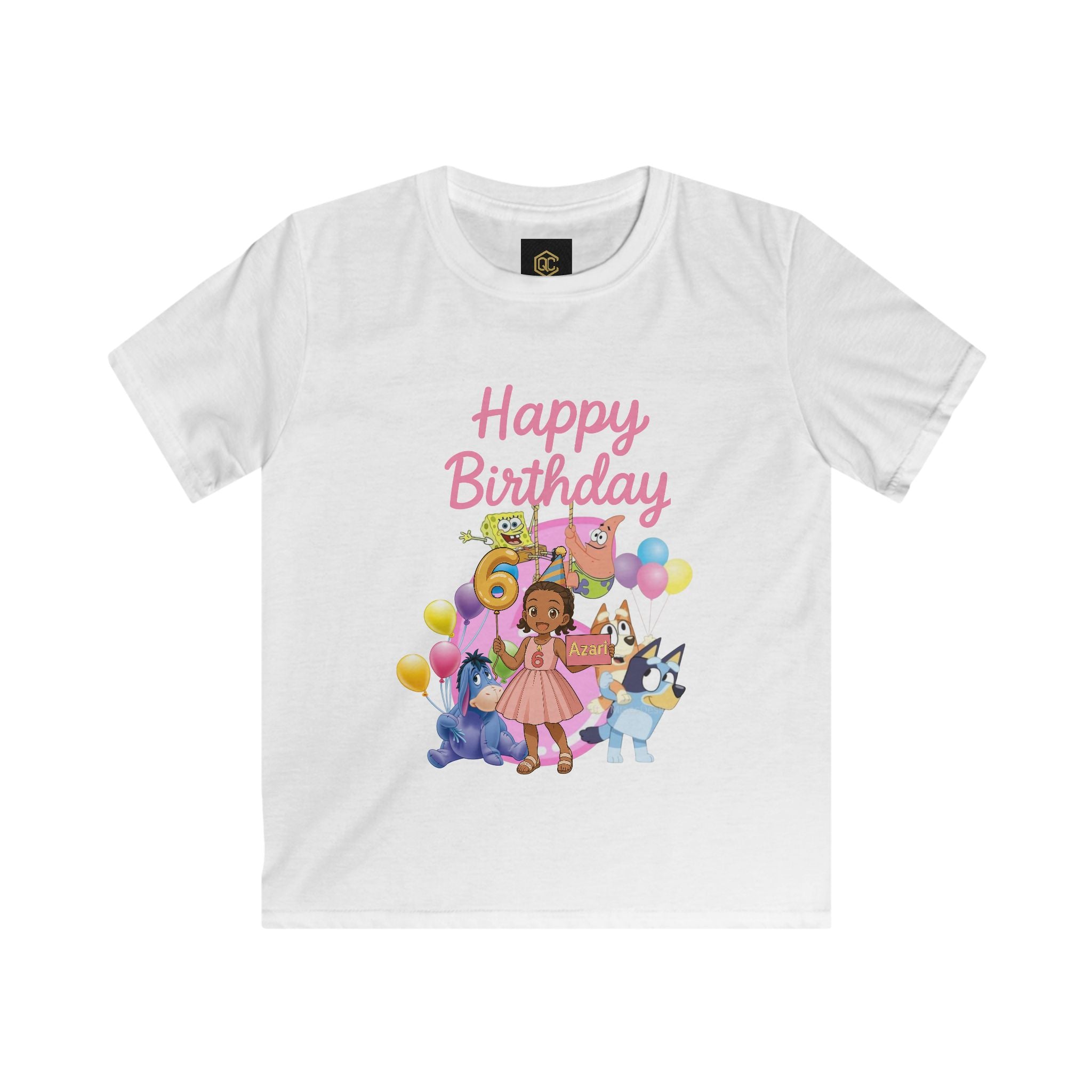Happy Birthday Azari Kids Tee