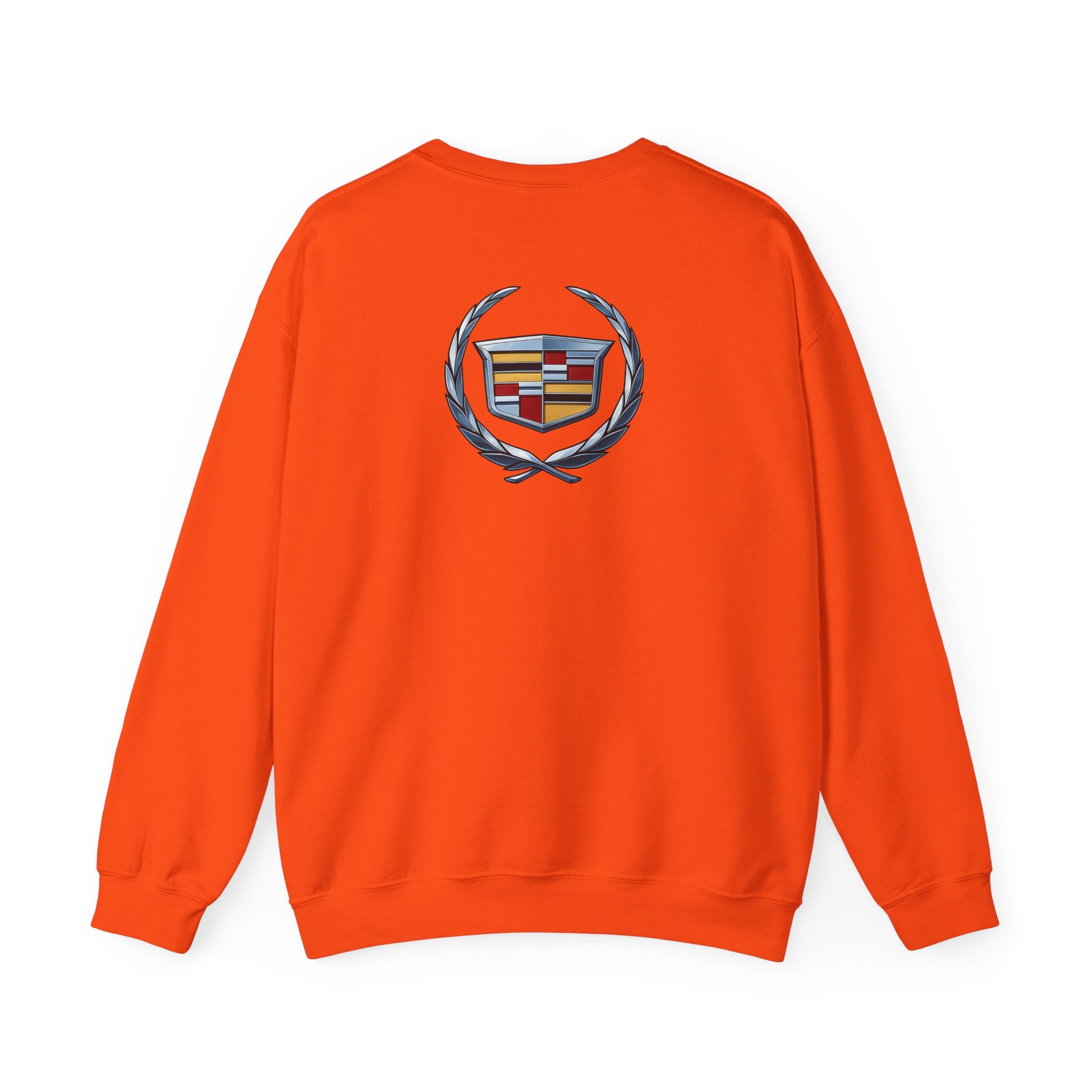 "Cadillac" Classic Emblem Crewneck Sweatshirt
