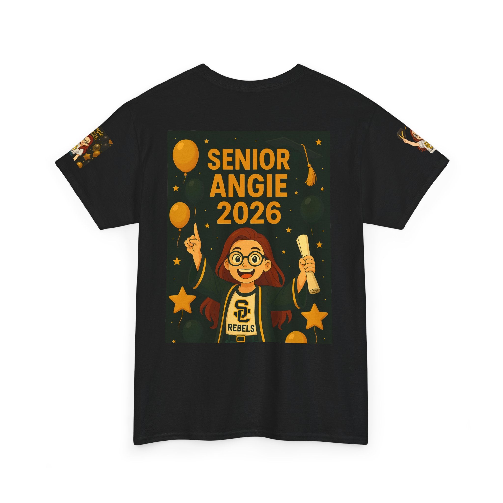 Graduation Tee, Senior 2026 Shirt, Class of 2026 T-Shirt, Custom Graduation Gift, High School Senior Apparel