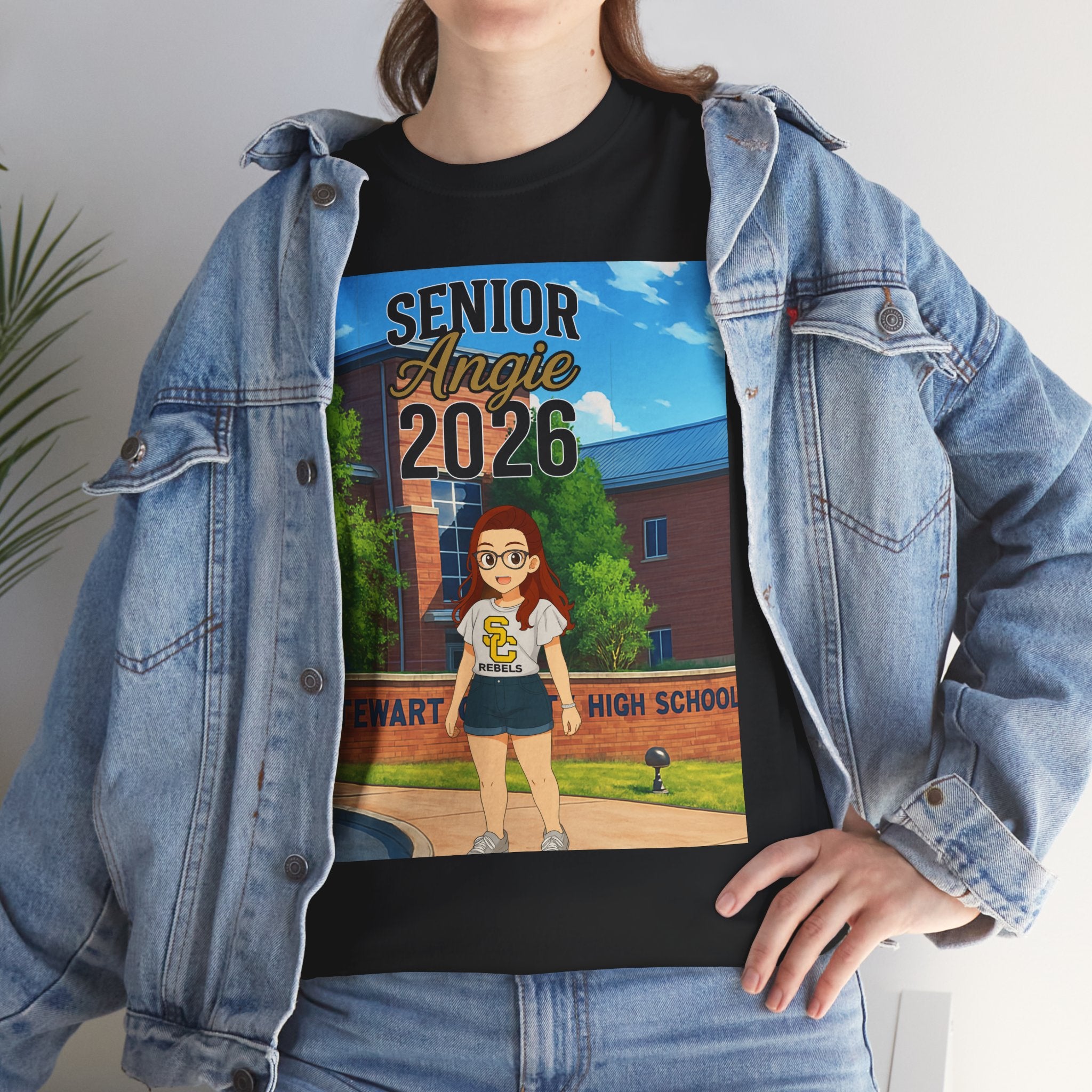 Unisex Graduation Tee, Senior 2026 Shirt, Class of 2026 T-Shirt, Custom Graduation Gift, High School Senior Apparel