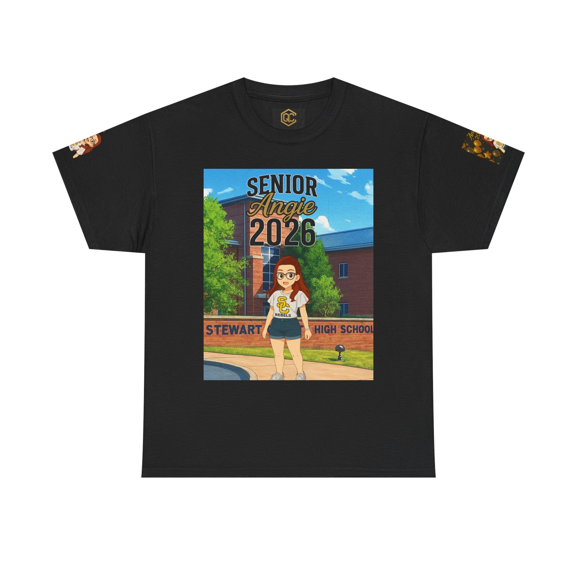 Unisex Graduation Tee, Senior 2026 Shirt, Class of 2026 T-Shirt, Custom Graduation Gift, High School Senior Apparel