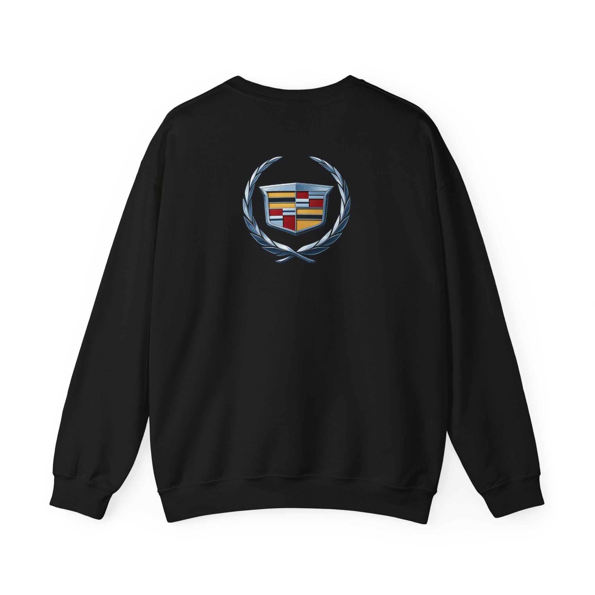 "Cadillac" Classic Emblem Crewneck Sweatshirt