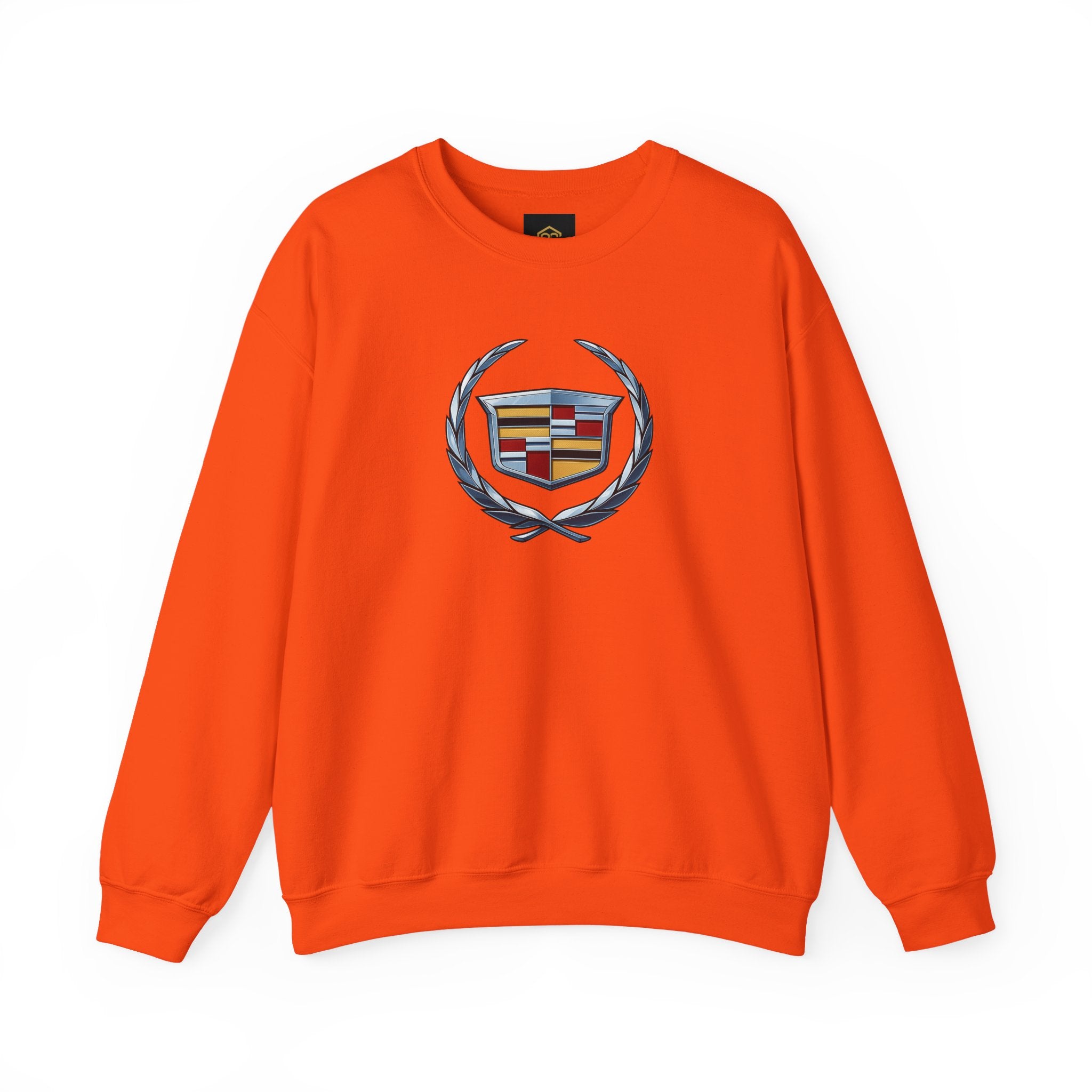 "Cadillac" Classic Emblem Crewneck Sweatshirt