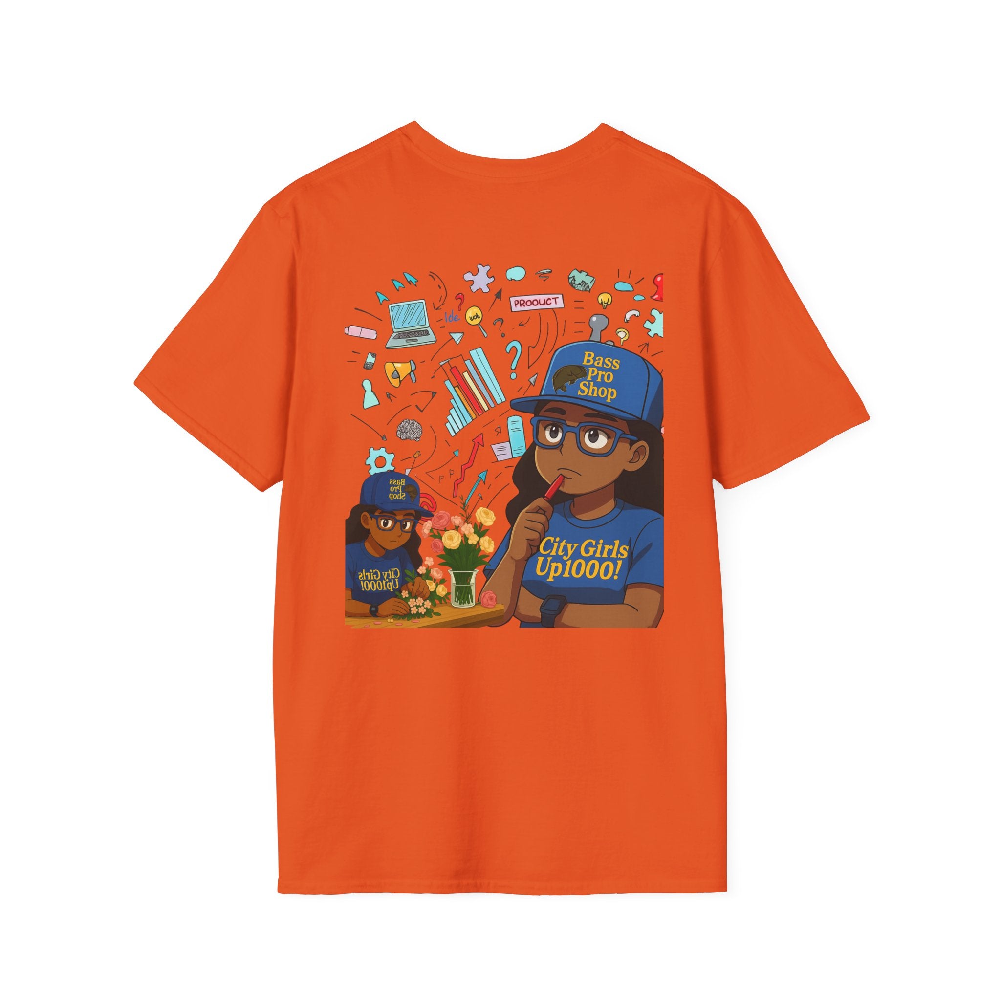 "City Girl Up 1000" Softstyle T-Shirt