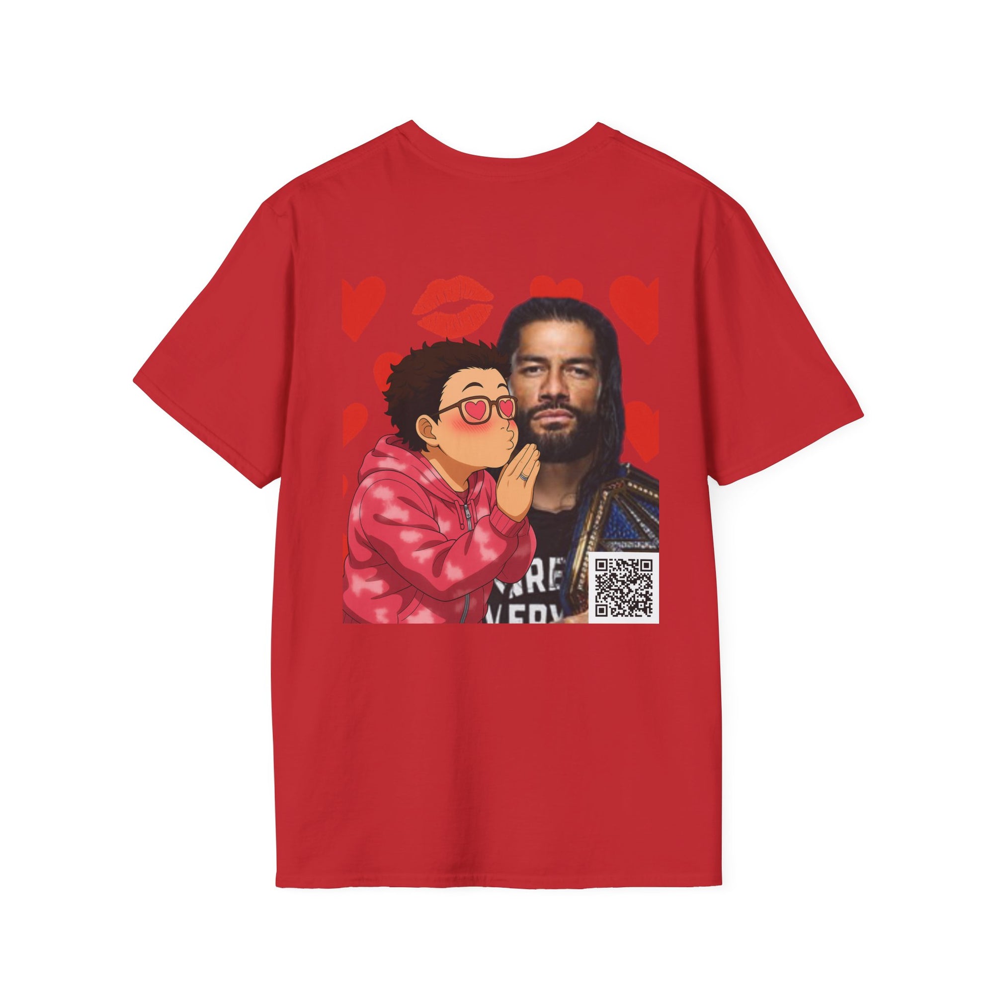 Love Bug Roman Romantic Graphic Tee, Cute Couple Gift, Unisex Love Shirt, Fun Casual Wear, Soft Cotton Tee