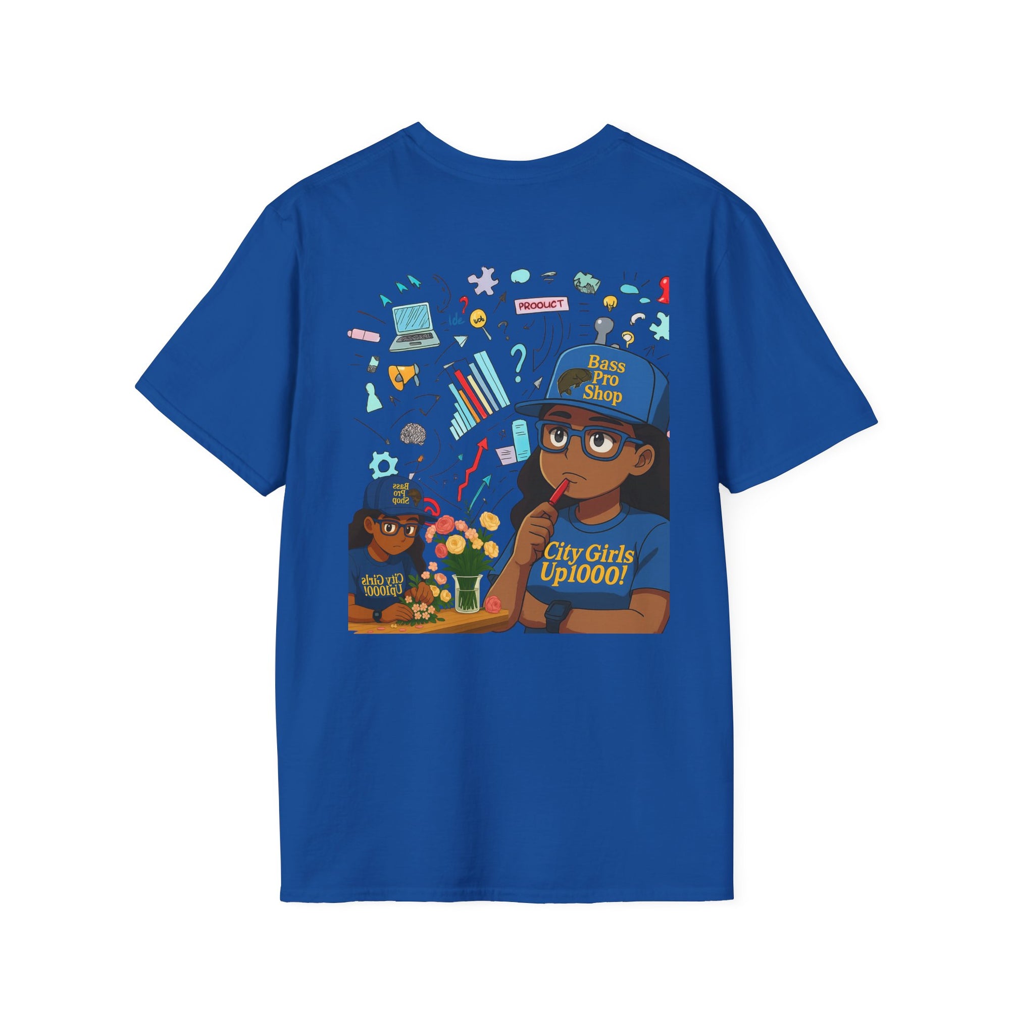 "City Girl Up 1000" Softstyle T-Shirt