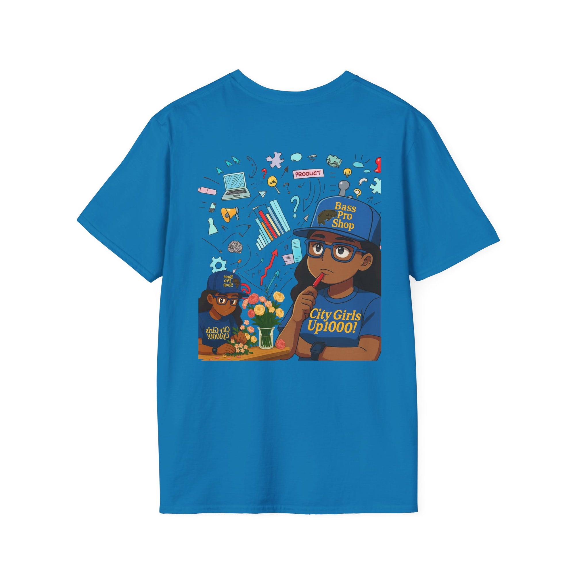 "City Girl Up 1000" Softstyle T-Shirt