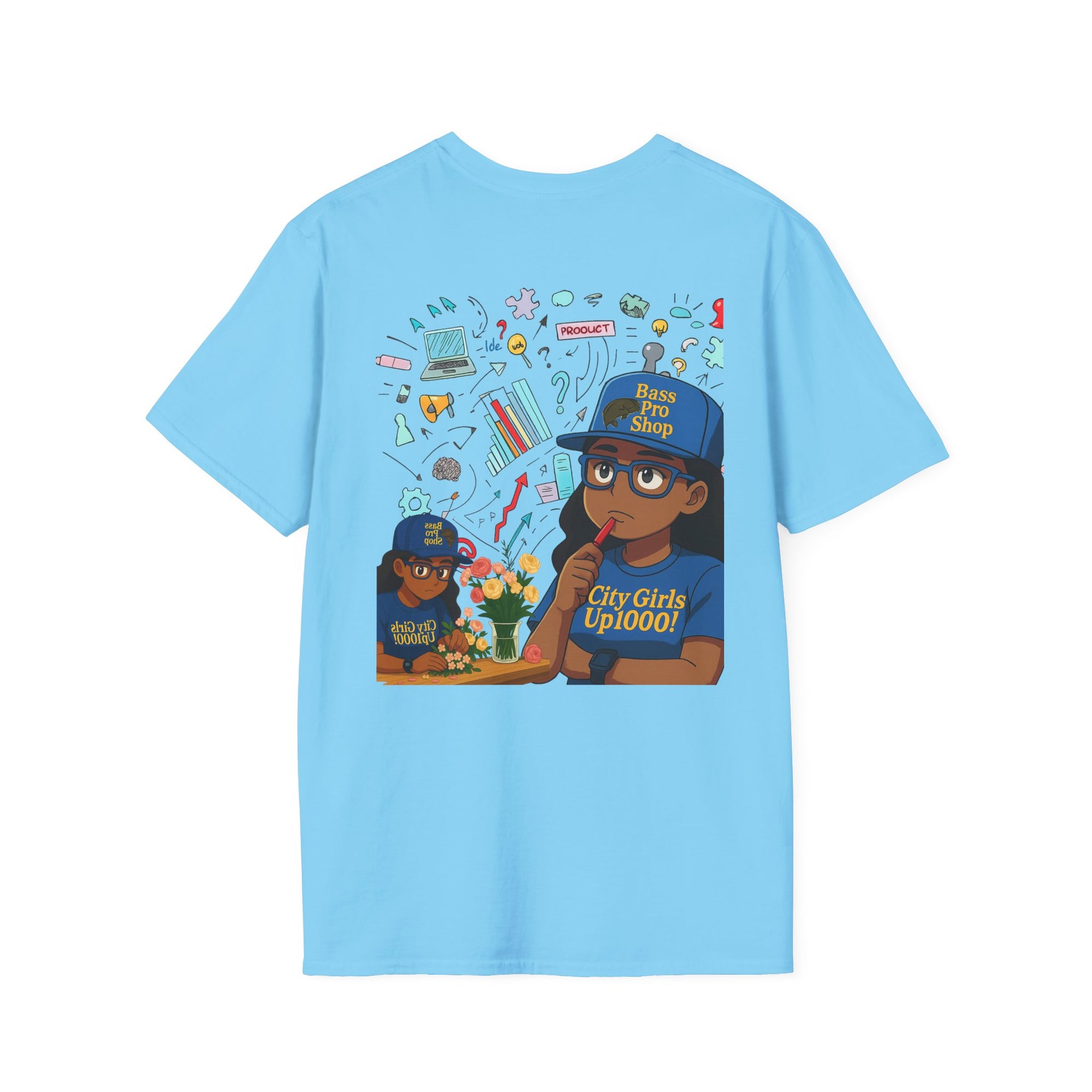"City Girl Up 1000" Softstyle T-Shirt