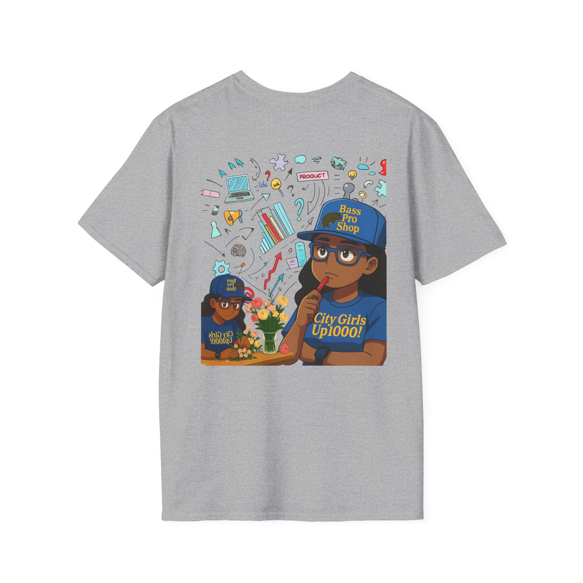 "City Girl Up 1000" Softstyle T-Shirt
