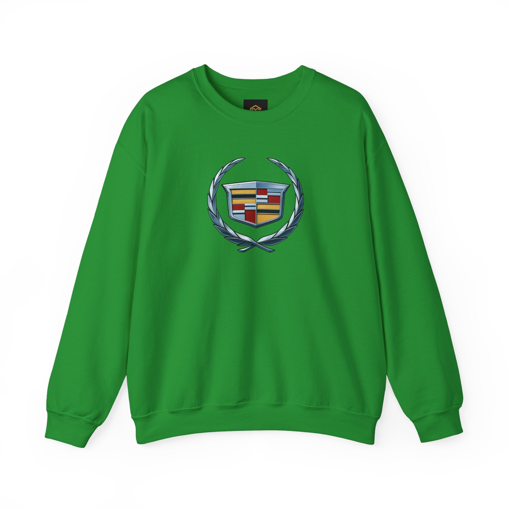"Cadillac" Classic Emblem Crewneck Sweatshirt