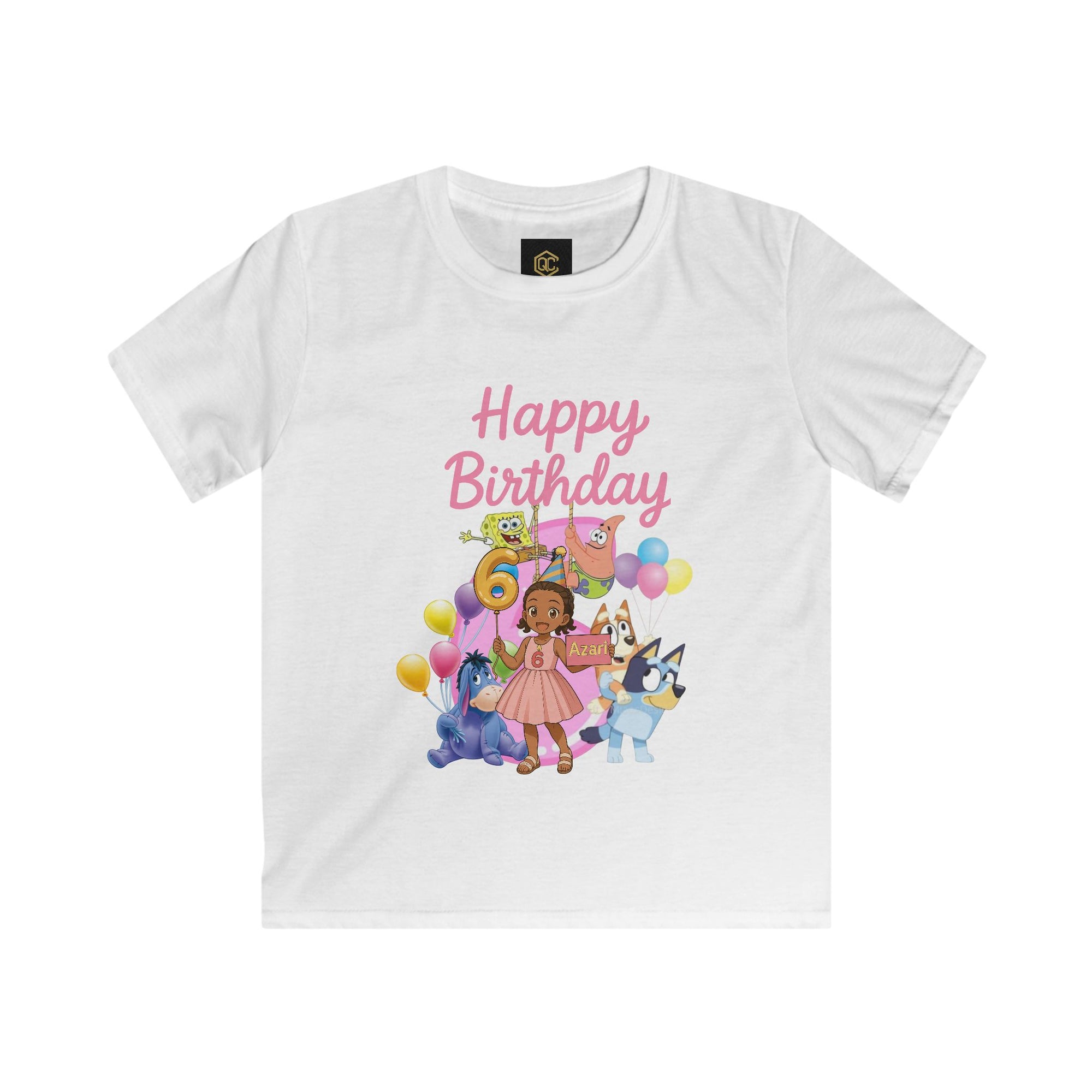 Happy Birthday Azari Kids Tee
