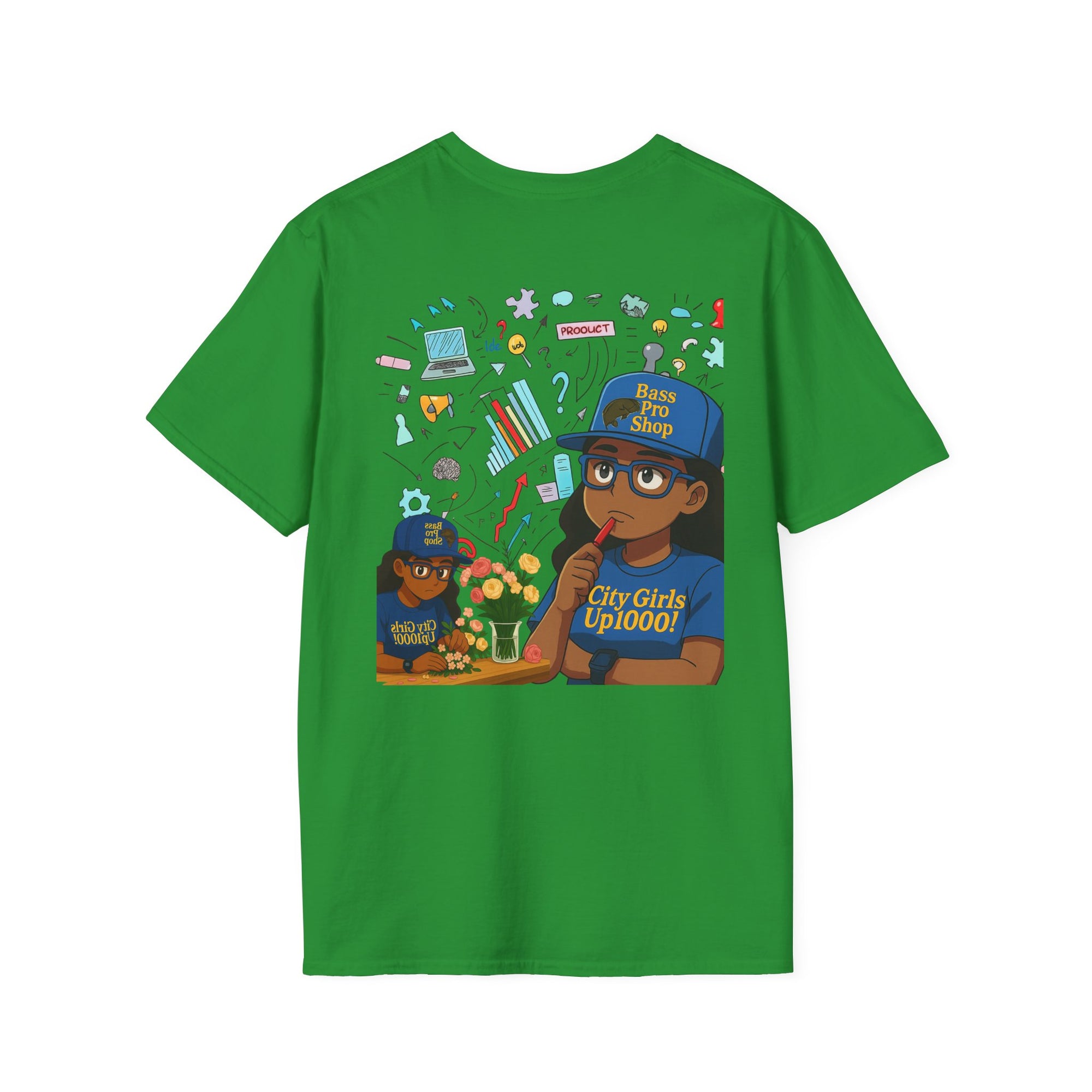 "City Girl Up 1000" Softstyle T-Shirt