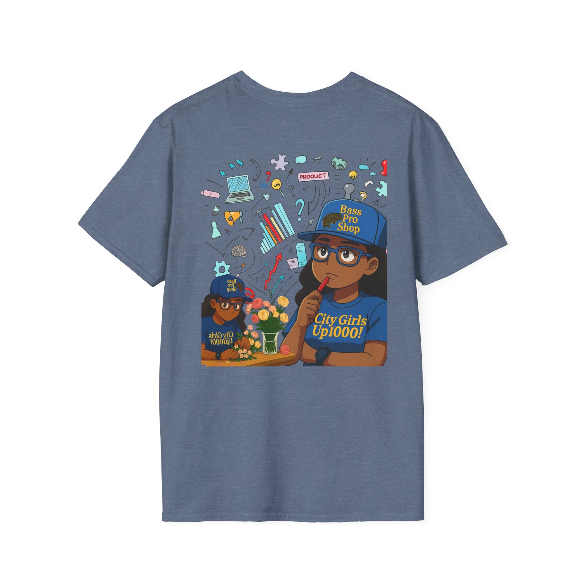 "City Girl Up 1000" Softstyle T-Shirt