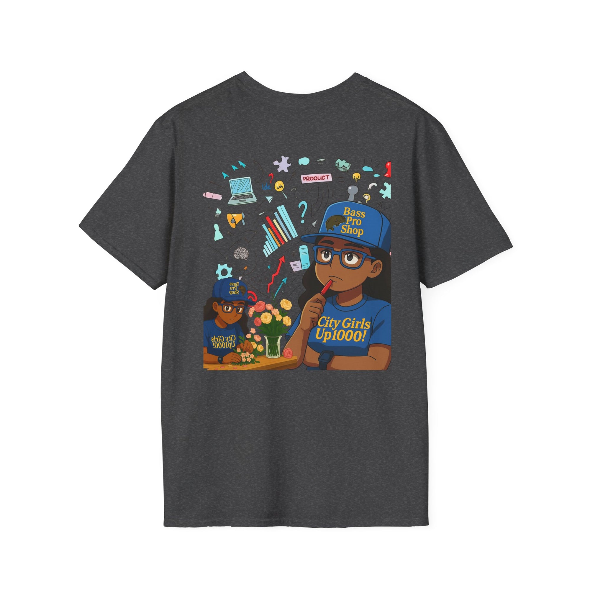"City Girl Up 1000" Softstyle T-Shirt