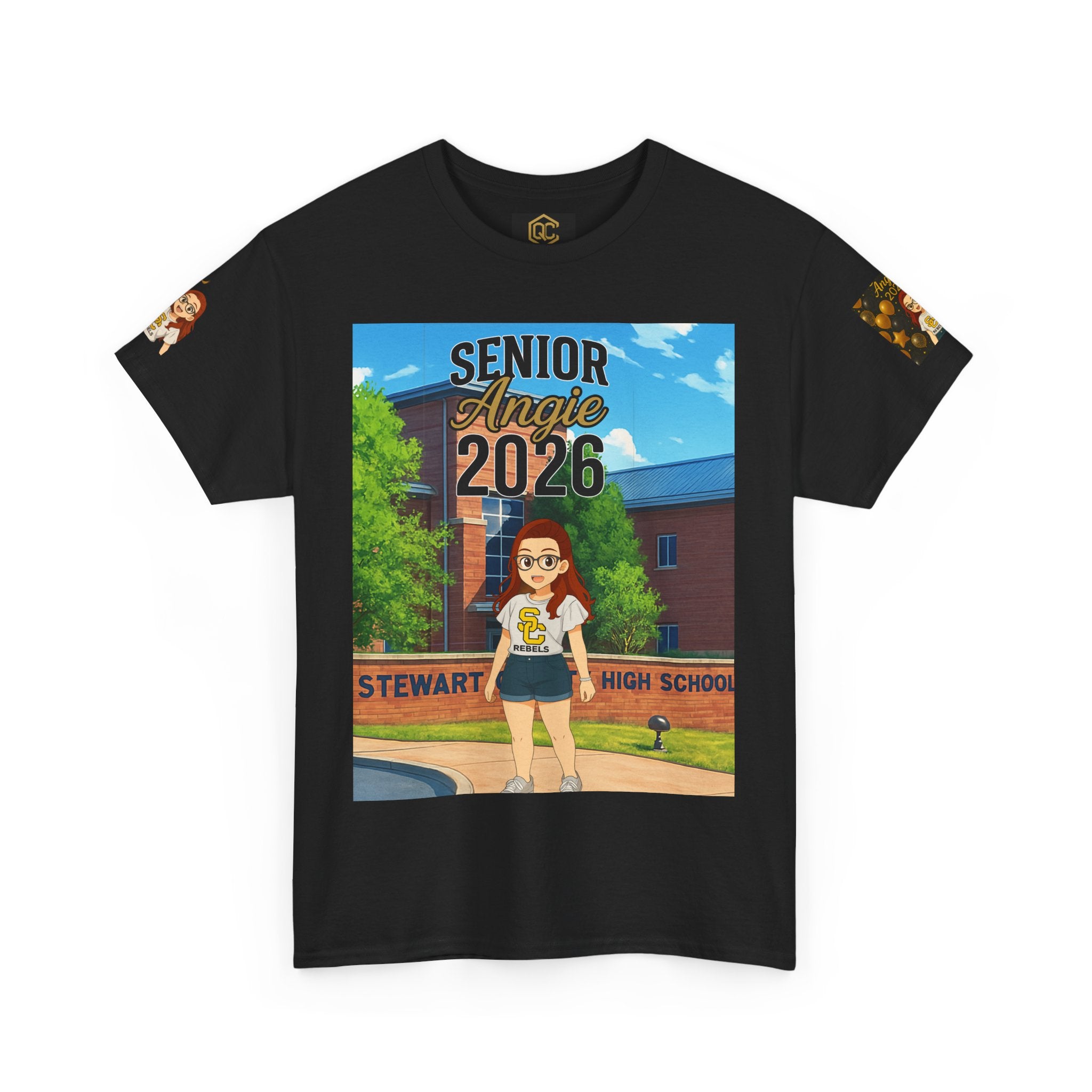 Unisex Graduation Tee, Senior 2026 Shirt, Class of 2026 T-Shirt, Custom Graduation Gift, High School Senior Apparel