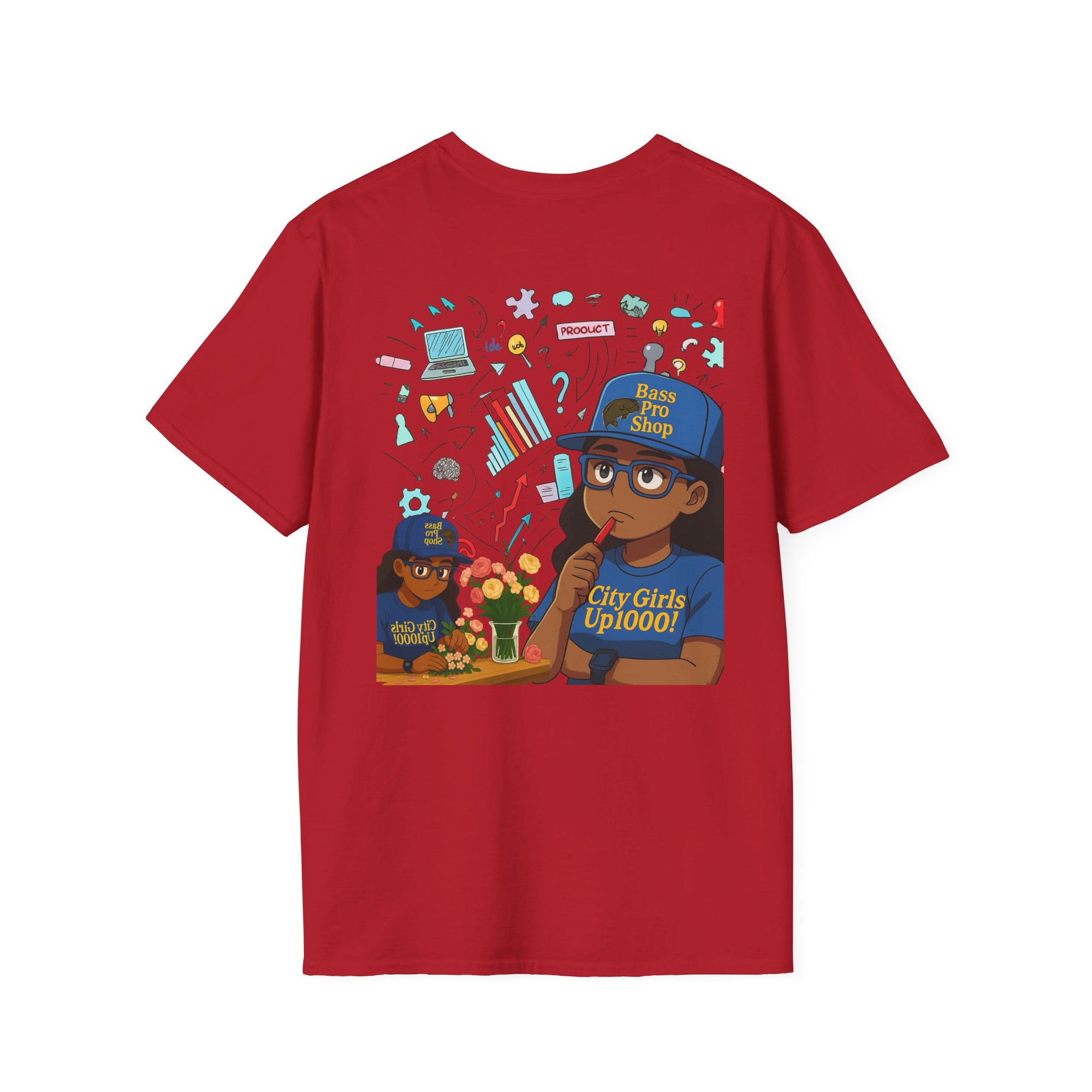 "City Girl Up 1000" Softstyle T-Shirt