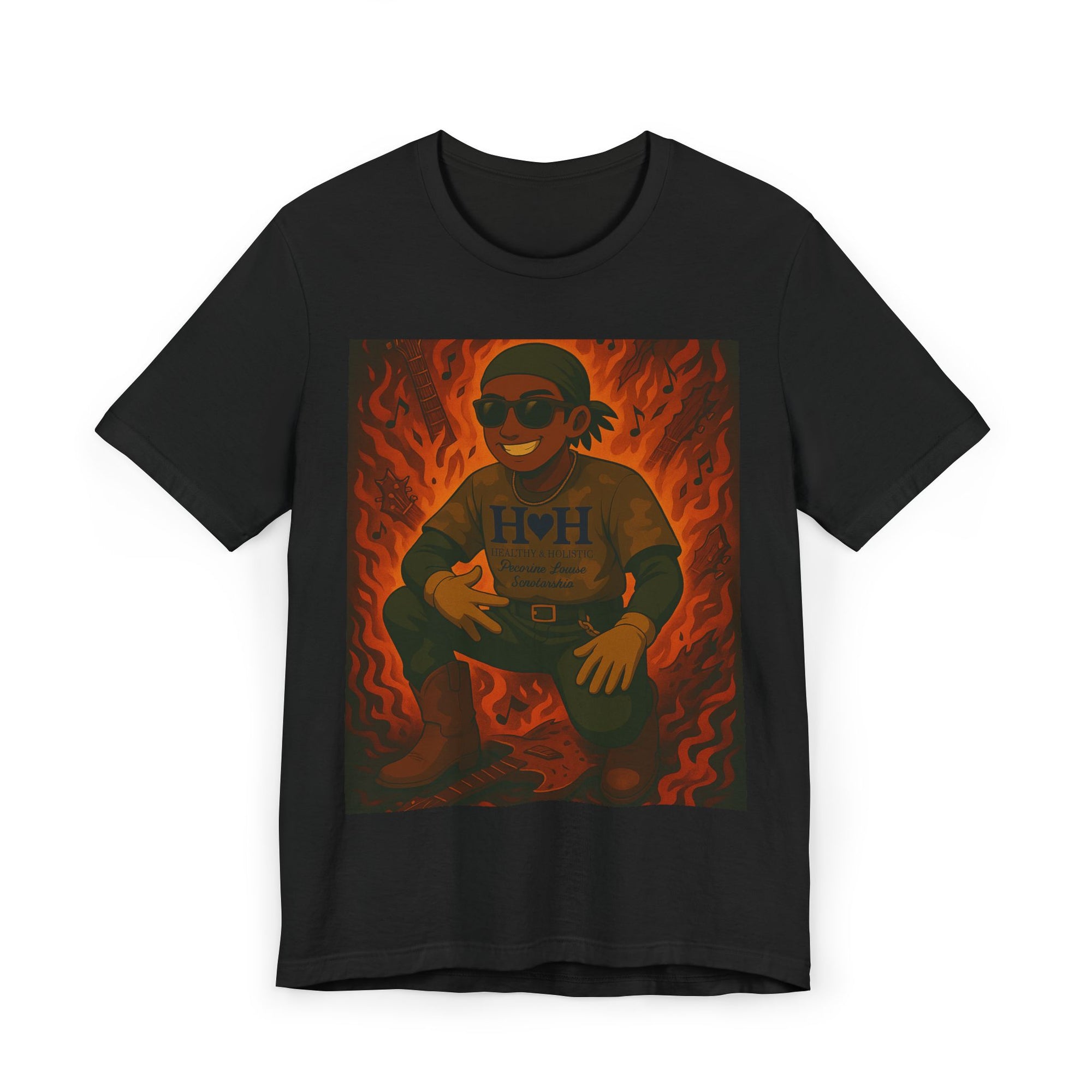 Ed Hardy/ Rage Fire and Flames Unisex Jersey T-Shirt, Graphic Tee, Streetwear Top, Urban Fashion Shirt, Vintage Style, Tattoo Inspired