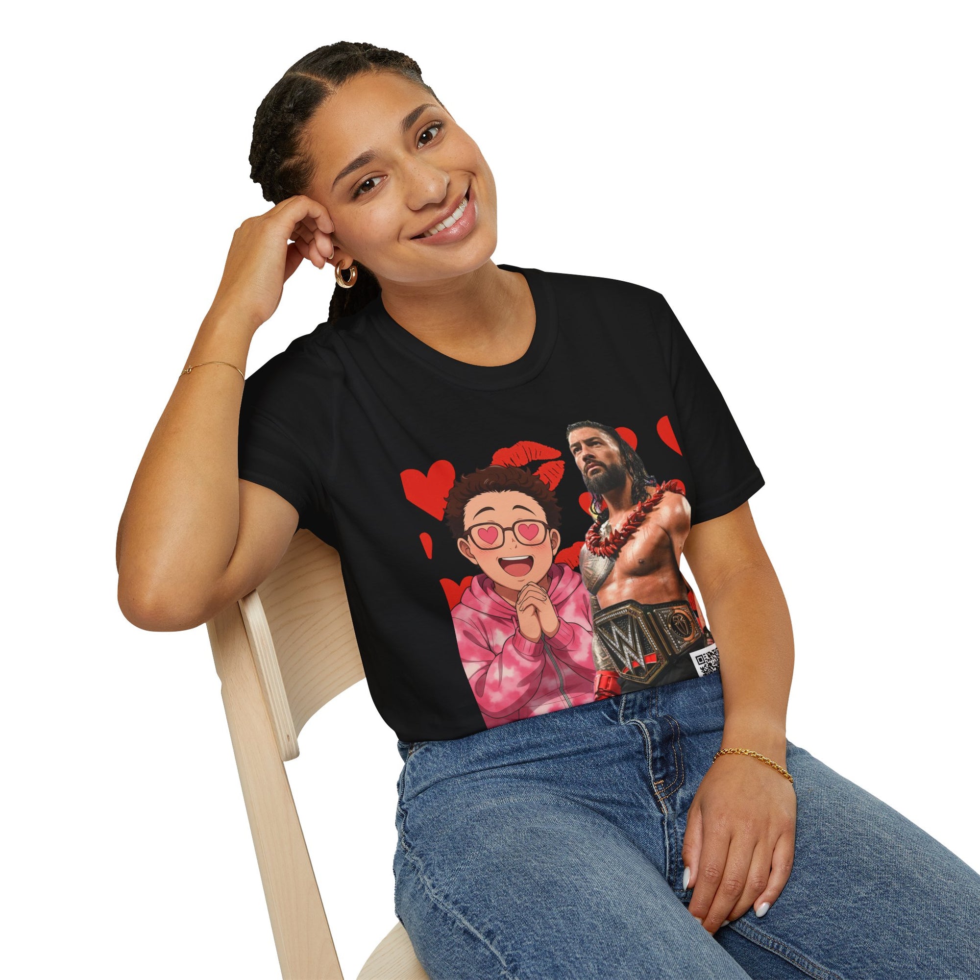 Love Bug Roman Romantic Graphic Tee, Cute Couple Gift, Unisex Love Shirt, Fun Casual Wear, Soft Cotton Tee