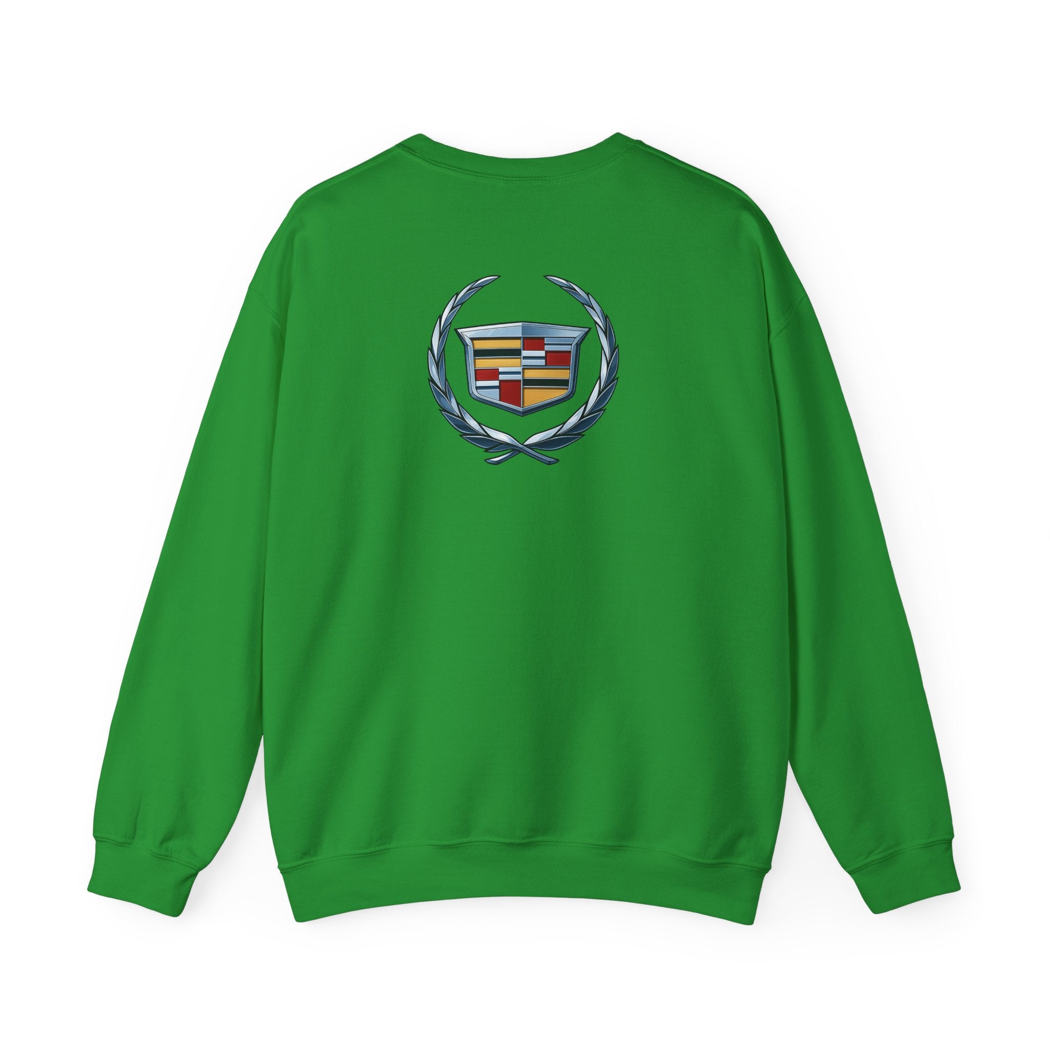 "Cadillac" Classic Emblem Crewneck Sweatshirt