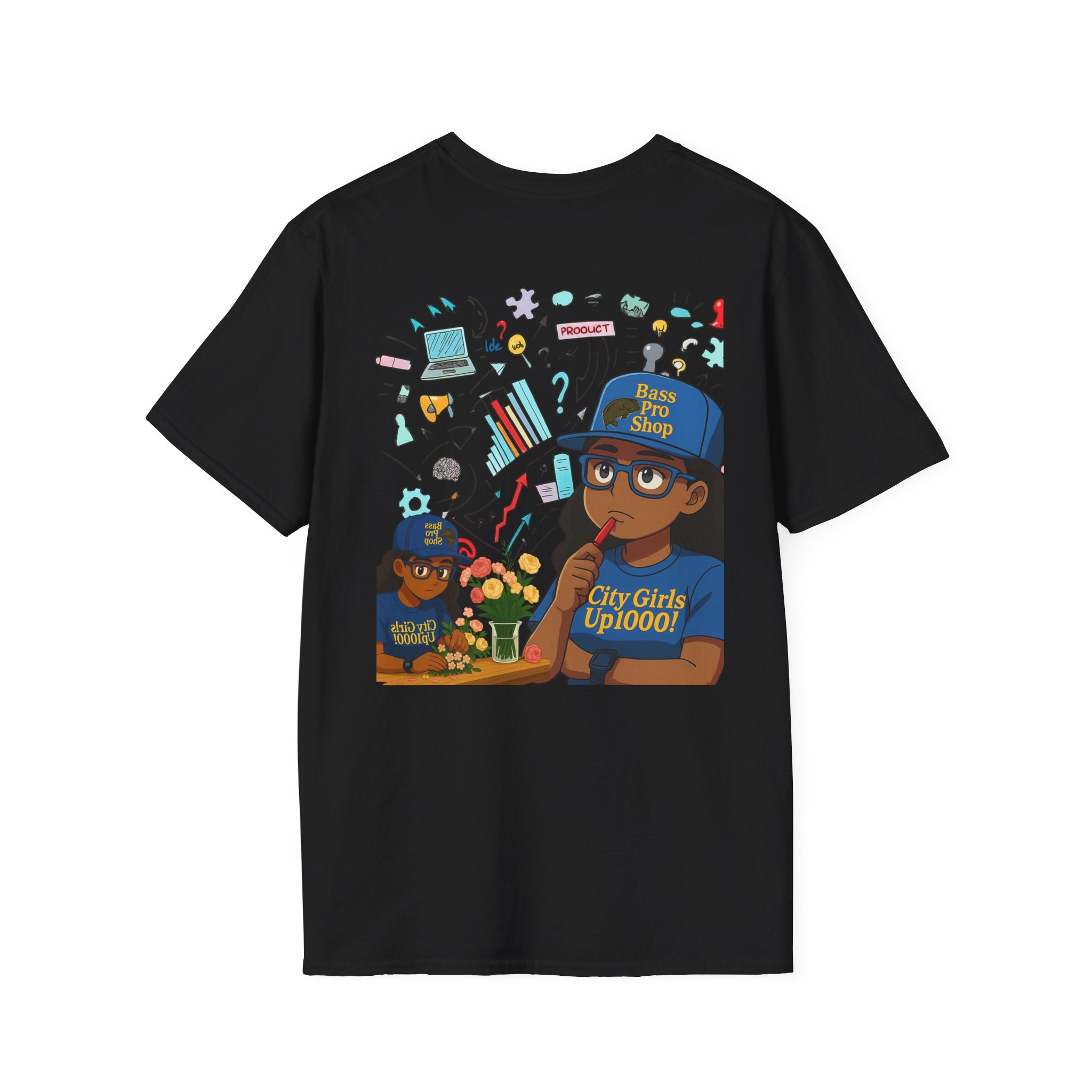 "City Girl Up 1000" Softstyle T-Shirt