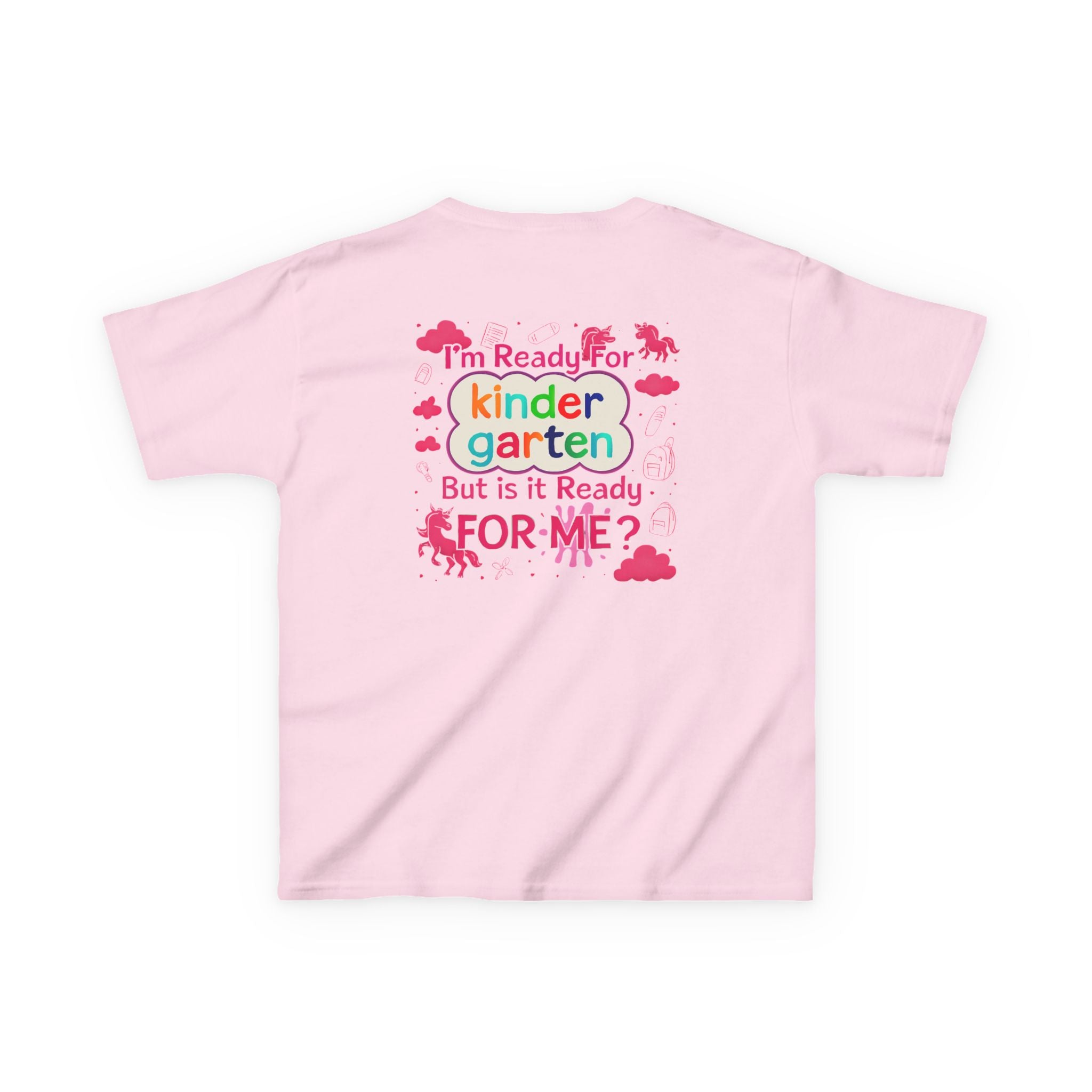 Kids Kindergarten First Day Tee - Fun Colorful Design for Little Learners, Back to School, Birthday Gift, Educational Celebration, [...]