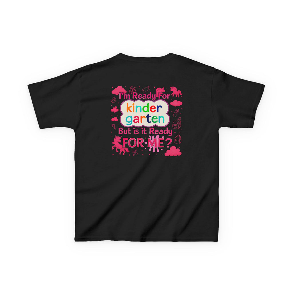 Kids Kindergarten First Day Tee - Fun Colorful Design for Little Learners, Back to School, Birthday Gift, Educational Celebration, [...]