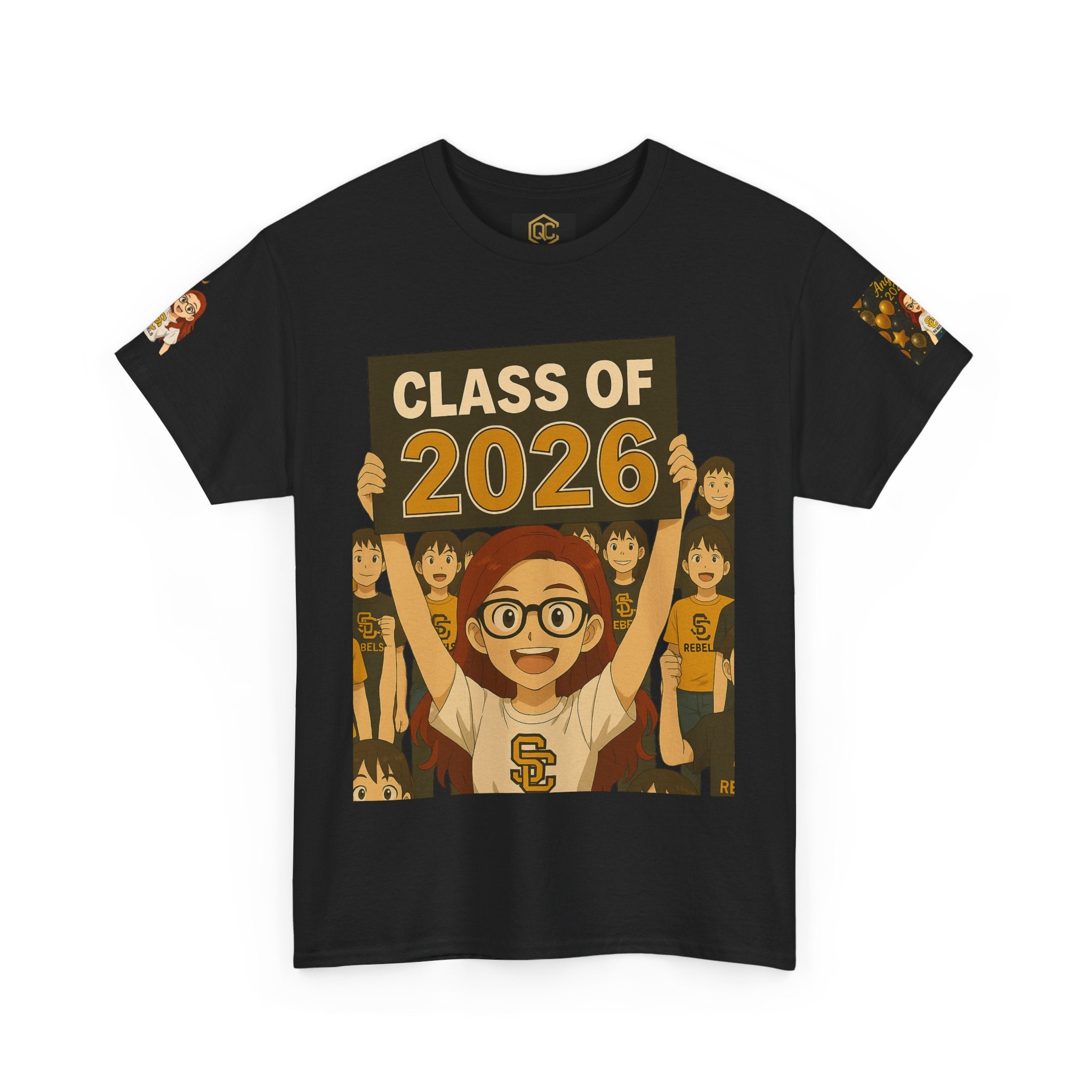 Graduation Tee, Senior 2026 Shirt, Class of 2026 T-Shirt, Custom Graduation Gift, High School Senior Apparel