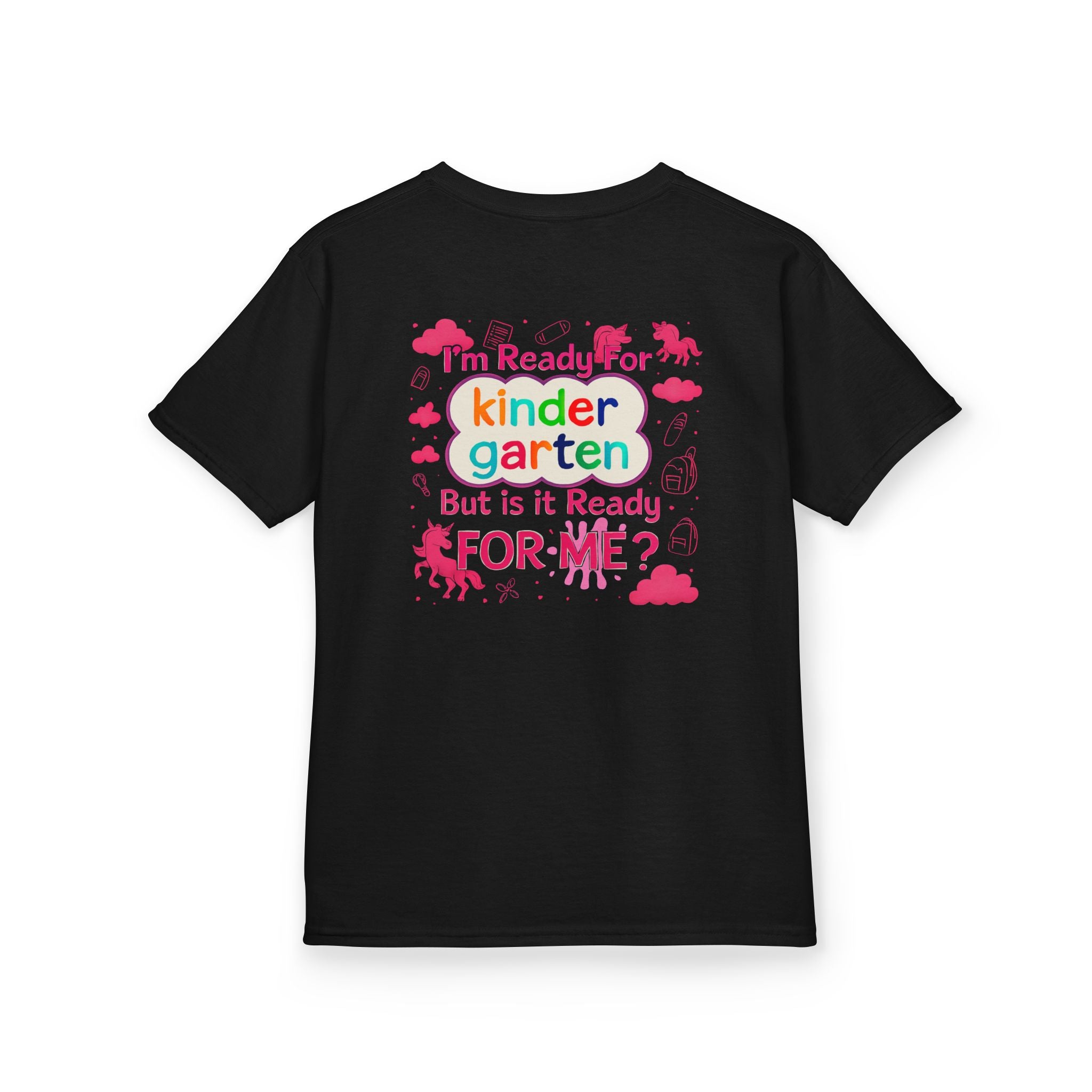 Kids Kindergarten First Day Tee - Fun Colorful Design for Little Learners, Back to School, Birthday Gift, Educational Celebration, [...]