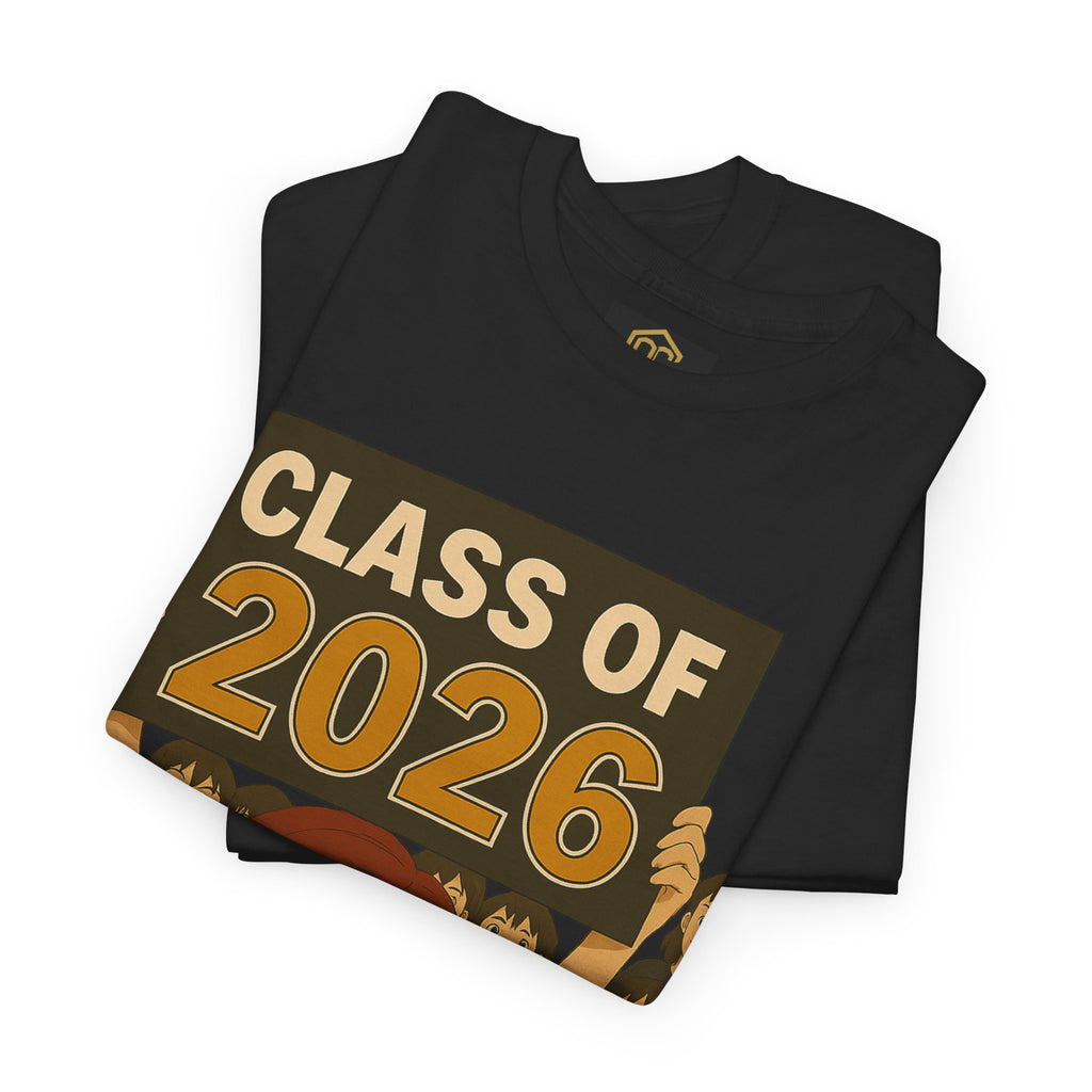 Graduation Tee, Senior 2026 Shirt, Class of 2026 T-Shirt, Custom Graduation Gift, High School Senior Apparel