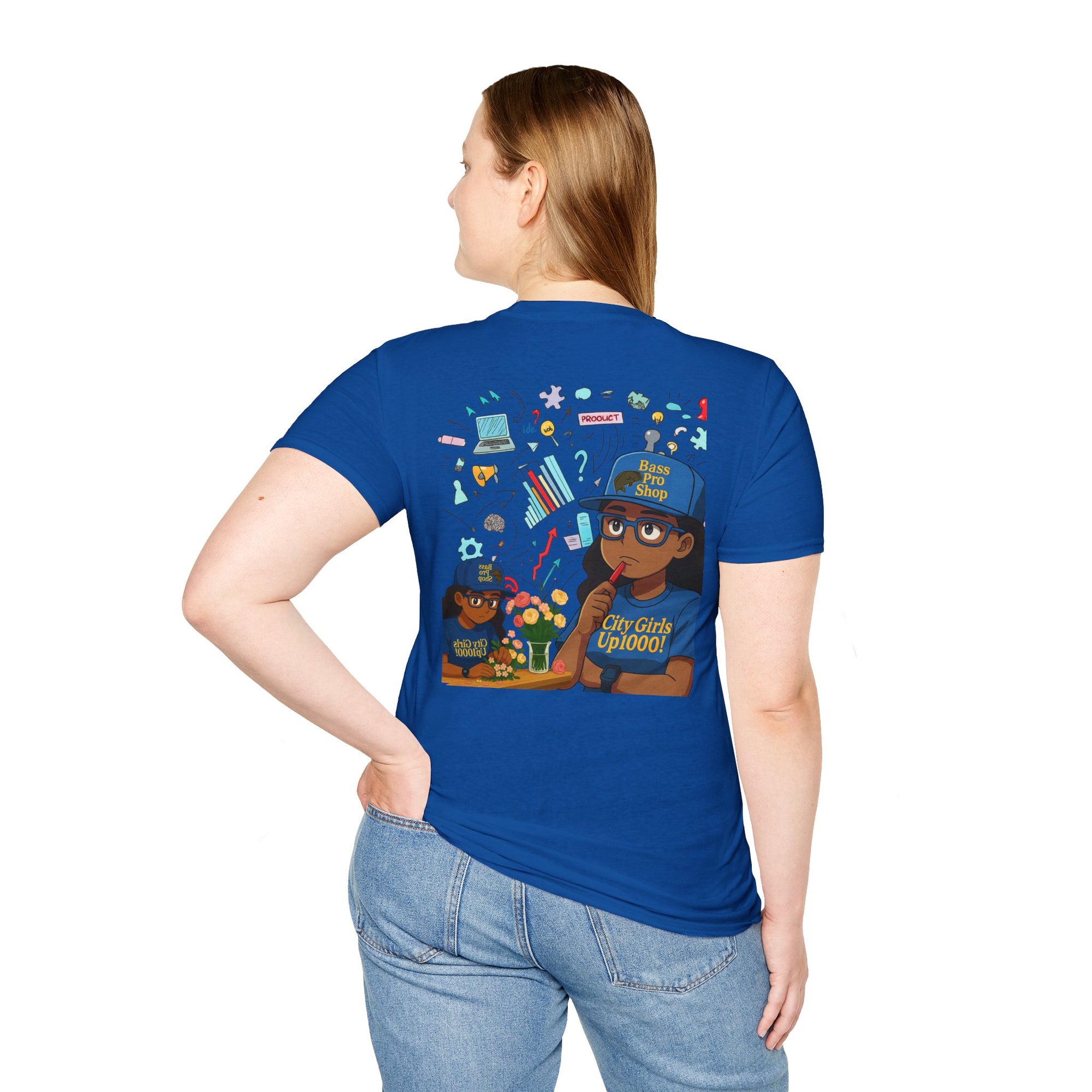 "City Girl Up 1000" Softstyle T-Shirt