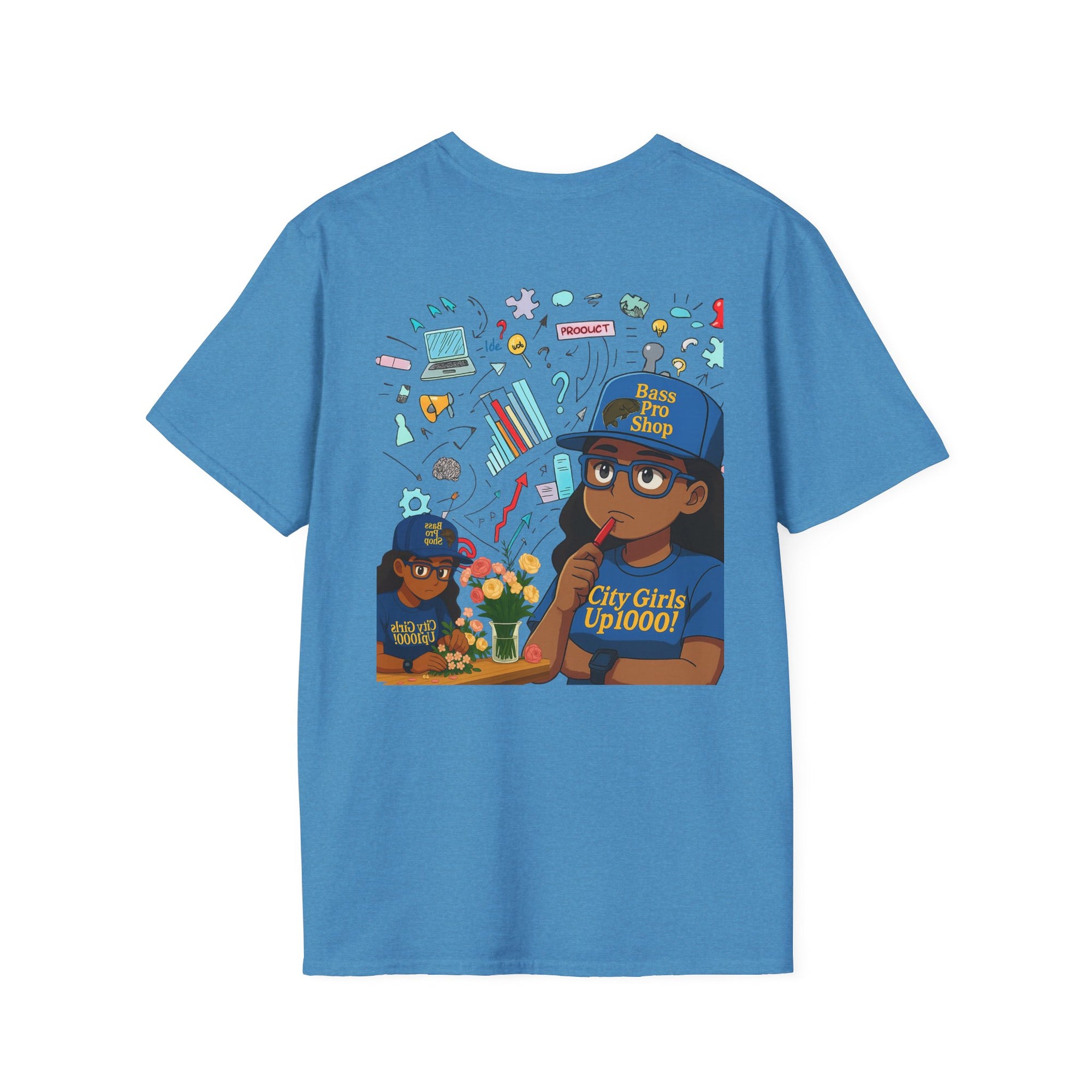 "City Girl Up 1000" Softstyle T-Shirt