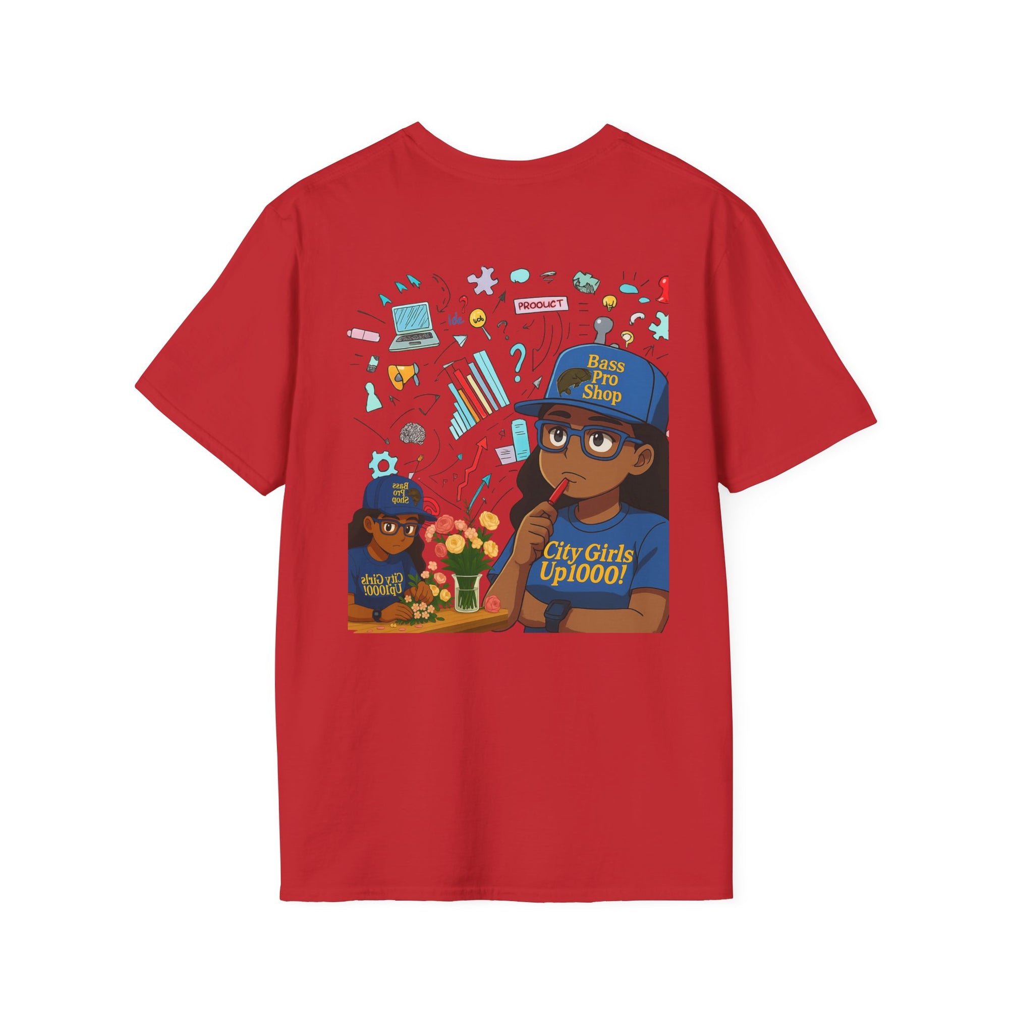 "City Girl Up 1000" Softstyle T-Shirt