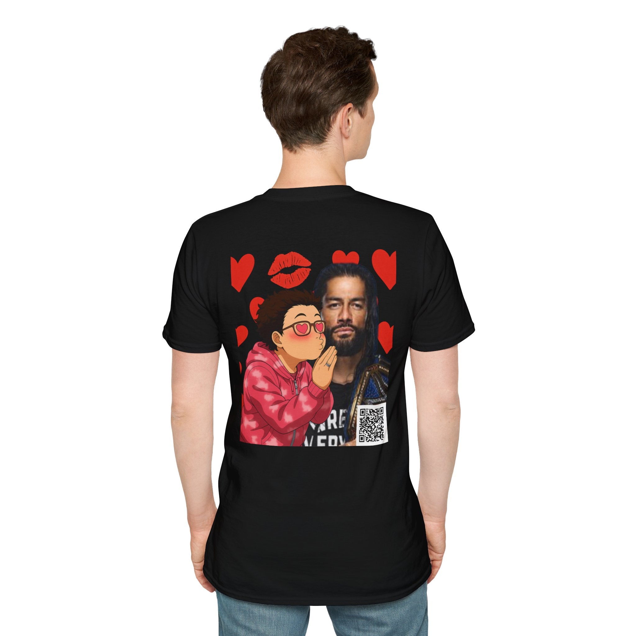 Love Bug Roman Romantic Graphic Tee, Cute Couple Gift, Unisex Love Shirt, Fun Casual Wear, Soft Cotton Tee