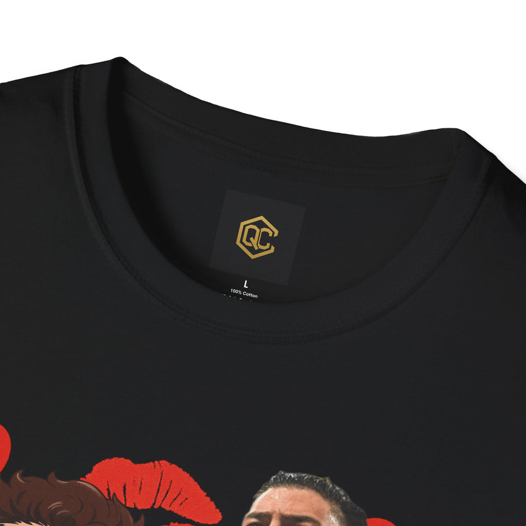 Love Bug Roman Romantic Graphic Tee, Cute Couple Gift, Unisex Love Shirt, Fun Casual Wear, Soft Cotton Tee