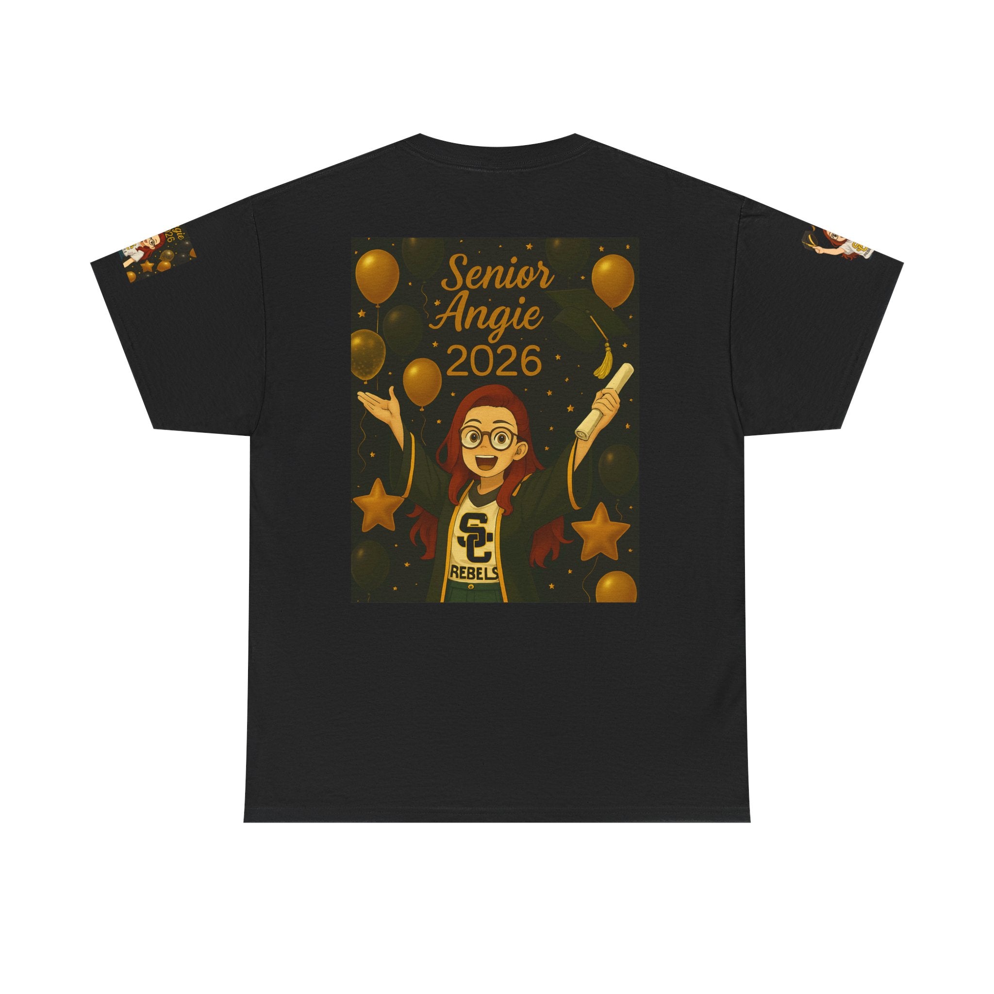 Unisex Graduation Tee, Senior 2026 Shirt, Class of 2026 T-Shirt, Custom Graduation Gift, High School Senior Apparel