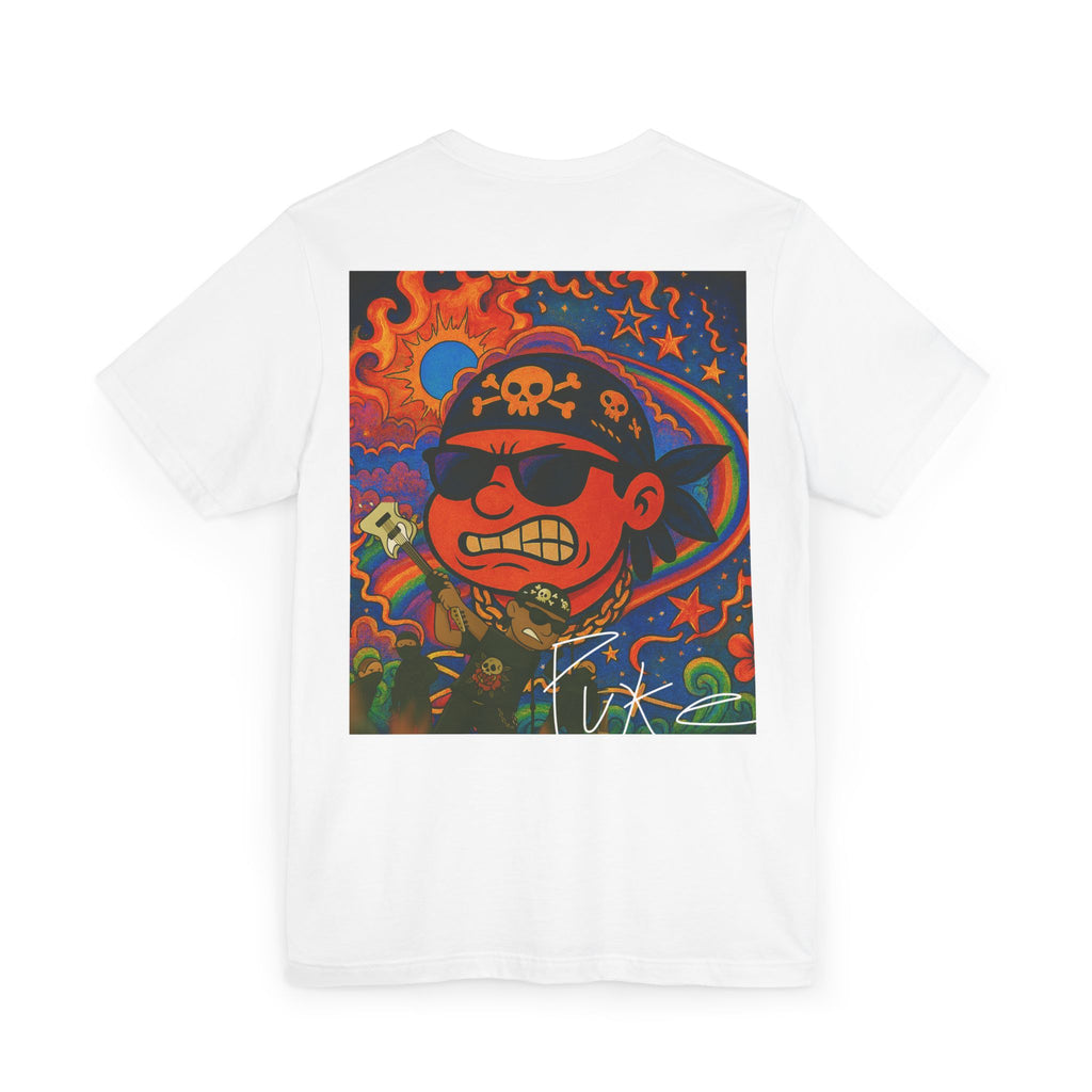 Ed Hardyish/ Rage Fire and Flames Unisex Jersey T-Shirt, Graphic Tee, Streetwear Top, Urban Fashion Shirt, Vintage Style, Tattoo Inspired